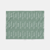 Persoonlijke Kinderen Fleece Deken (Voorkant (Horizontaal))