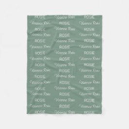 Persoonlijke Kinderen Fleece Deken
