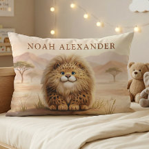 Persoonlijke Kinderen Safari Schattig Fluffy Luipa