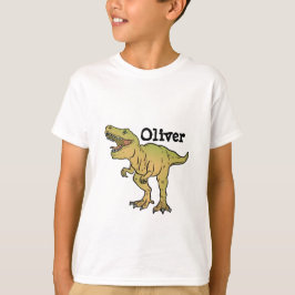 Persoonlijke Kinderen T-REX Dinosaur Verjaardag T-shirt