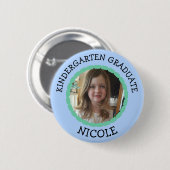 Persoonlijke Kindergarten Afstuderen Foto Button (Voorkant /achterkant)