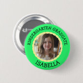 Persoonlijke Kindergarten Afstuderen Foto Button (Voorkant /achterkant)