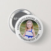 Persoonlijke Kindergarten Afstuderen Foto Button (Voorkant /achterkant)