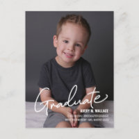 Persoonlijke Kindergarten Afstuderen met Foto Anno