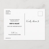 Persoonlijke Kindergarten Afstuderen met Foto Anno Aankondigingskaart (Achterkant)