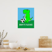 Persoonlijke kinderkamer decoratie Dino jongensnaa (Keuken)