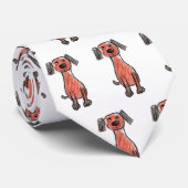 Persoonlijke kindertekening kids kunst stropdas (Opgerold)