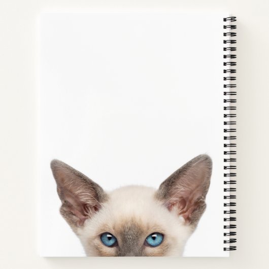 Persoonlijke Kitten Notitieboek (Achterkant)