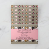 Persoonlijke Kittykatten Kaart (Binnen)