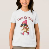 Persoonlijke klas van 2030 Tri-Blend shirt (Voorkant)