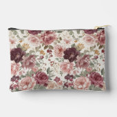 Persoonlijke Klasse Franse Bloemense Toilettas Etui (Achterkant)