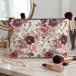 Persoonlijke Klasse Franse Bloemense Toilettas Etui