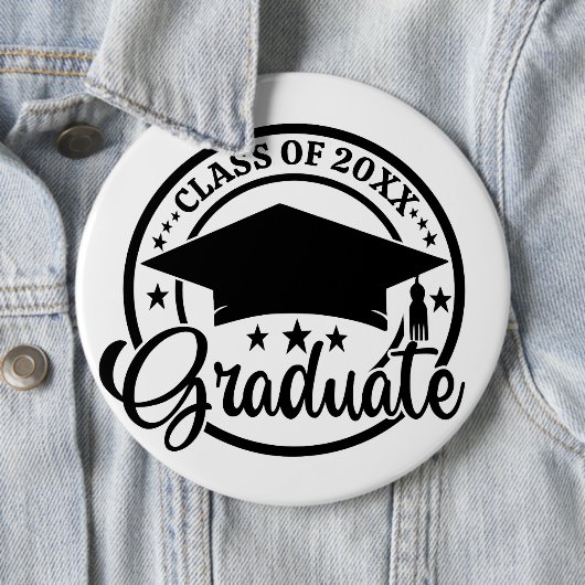  persoonlijke klasse van 20XX Afstuderen Ronde Button 6,0 Cm (In situ)