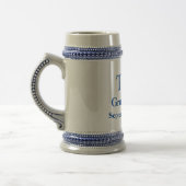 Persoonlijke Klassieke Bruidsjonkers Bierpul (Links)