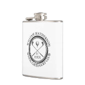 Persoonlijke Klassieke Golfclubnaam Heupfles (Links)