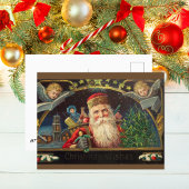 Persoonlijke  klassieke kerstfeestdag briefkaart