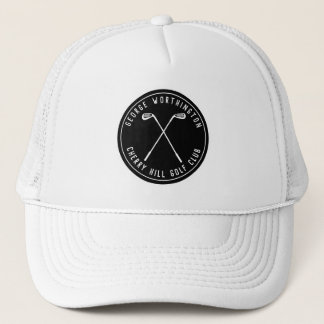 Persoonlijke klassieke op maat gemaakte golfclub b trucker pet