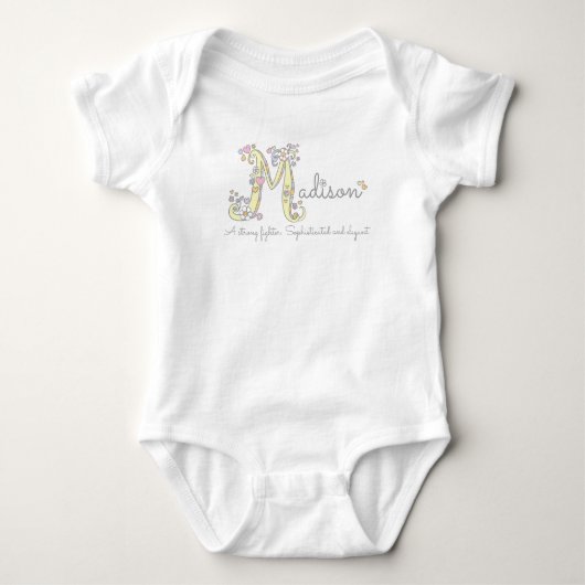 Persoonlijke kleding met de betekenis van de naam romper (Voorkant)