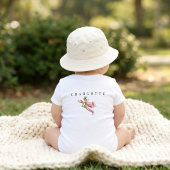 Persoonlijke Kleine Bestuivers | Kleine Bij Bloem Romper