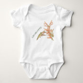 Persoonlijke Kleine Bestuivers Zoete Nectar Romper (Voorkant)