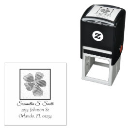 Persoonlijke Kleine Bloem Zelfinktende Stempel