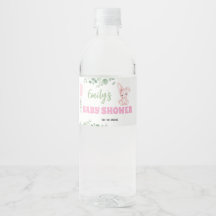 Persoonlijke Kleine Konijntje Meisje Baby Shower