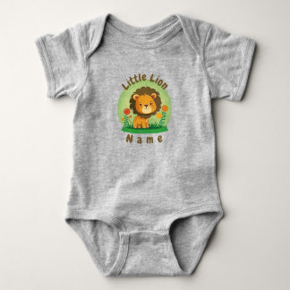 Persoonlijke Kleine Leeuw Romper
