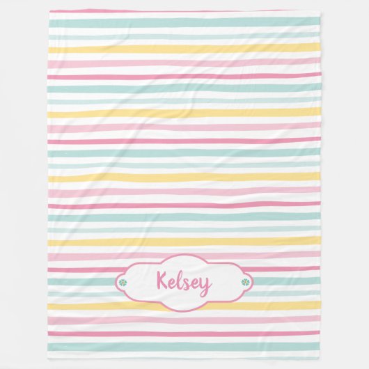 Persoonlijke kleine tapijtschelp fleece deken (Voorkant)