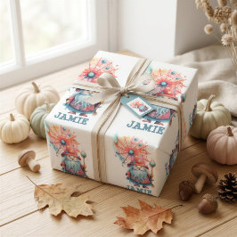 Persoonlijke Kleine Tovenaar Halloween Cadeaupapie Cadeaupapier