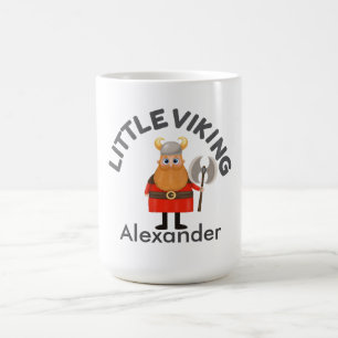 Persoonlijke kleine Viking kinderbeker Koffiemok