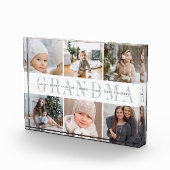 Persoonlijke kleinkinderen Foto collage Block (Rechts)