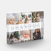 Persoonlijke kleinkinderen Foto collage Block (Links)