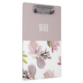 Persoonlijke kleur en patroon schattig roze bloemr klembord (Rechts)