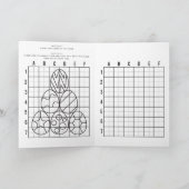 Persoonlijke kleur- en tekenactiviteit voor Pasen Feestdagen Kaart (Binnen)