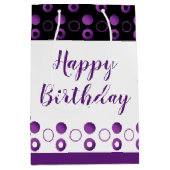 Persoonlijke kleur- en tekstkeuze medium cadeauzakje (Voorkant)