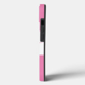 Persoonlijke kleurblok Case-Mate iPhone case (Achterkant / Links)