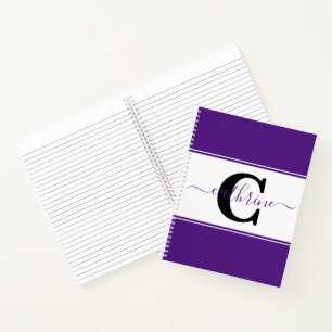 Persoonlijke kleurblok notitieboek