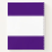 Persoonlijke kleurblok notitieboek (Achterkant)