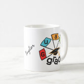 Persoonlijke kleurenbewaking Afstuderen Mok Afstud (Voorkant rechts)