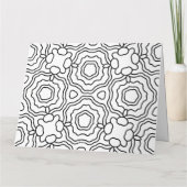 Persoonlijke kleurkaart met kleurplaat (08) kaart (Achterkant)