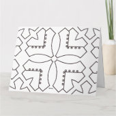 Persoonlijke kleurkaart met kleurplaten (23) kaart (Achterkant)