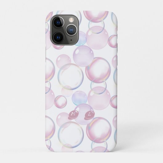 Persoonlijke Kleurrijke Bellen Case-Mate iPhone Case (Achterkant)