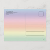 Persoonlijke Kleurrijke HAPPY PAASTEN | FOTO Feestdagenkaart (Achterkant)