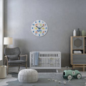 Persoonlijke kleurrijke kleine handenklok grote klok