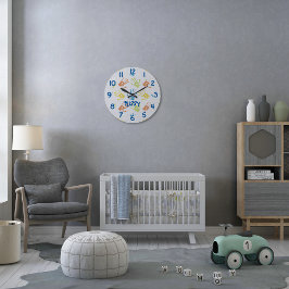 Persoonlijke kleurrijke kleine handenklok grote klok