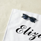 Persoonlijke kleurrijke Pop Art Wolf Strandlaken (In situ)