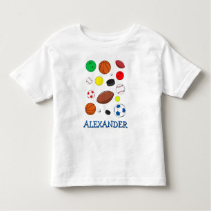 Persoonlijke kleurrijke sportzalen kinder shirts