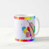 Persoonlijke kleurrijke technische Mok (Voorkant rechts)