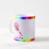 Persoonlijke kleurrijke technische Mok (Voorkant links)