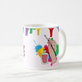 Persoonlijke kleurrijke technische Mok (Voorkant rechts)